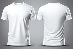 BLACK & WHITE OVERSIZED BASIC T-SHIRT