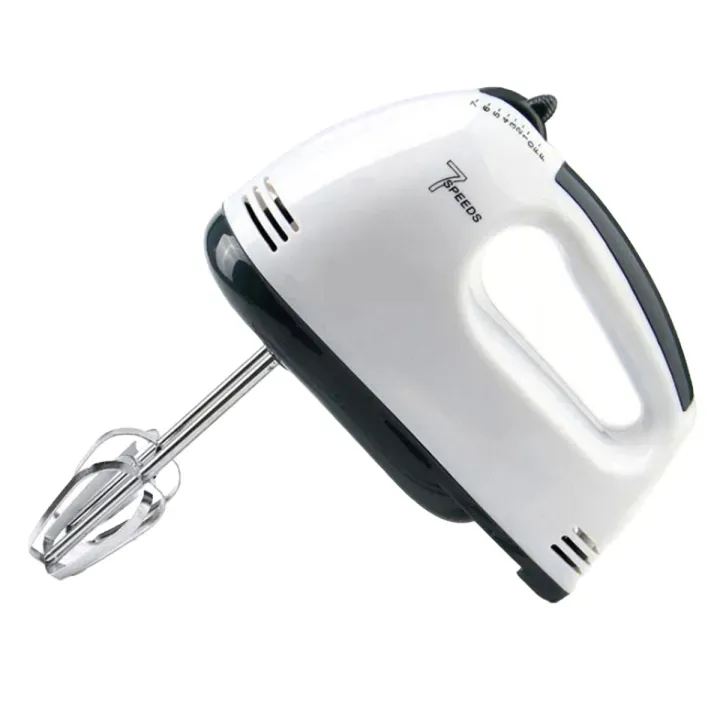 Electric Egg Beater Machine Hand Mixer Handheld Cake Egg Beater Cream Blender Cake Baking Tool - 7 speed Hand Mixer