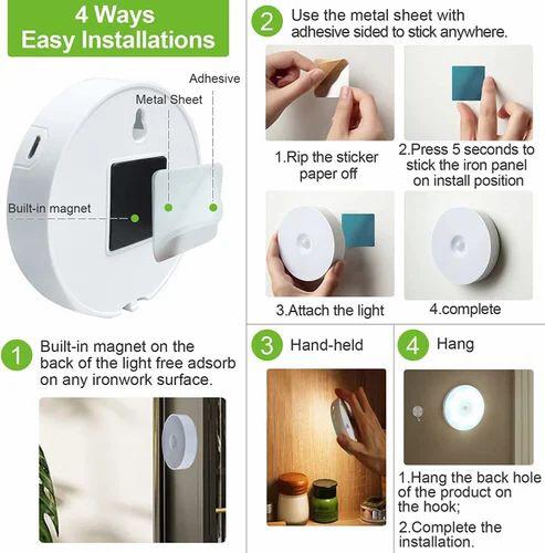 3D MOTION SENSOR LED LIGHT