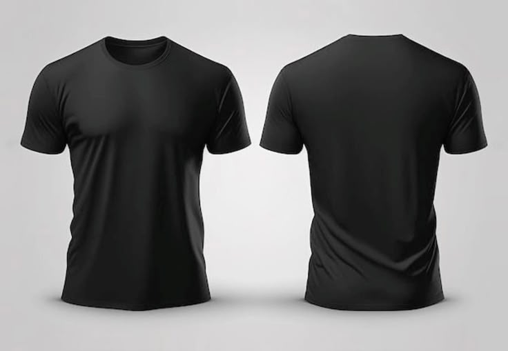 BLACK & WHITE OVERSIZED BASIC T-SHIRT