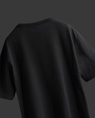 BLACK & WHITE OVERSIZED BASIC T-SHIRT
